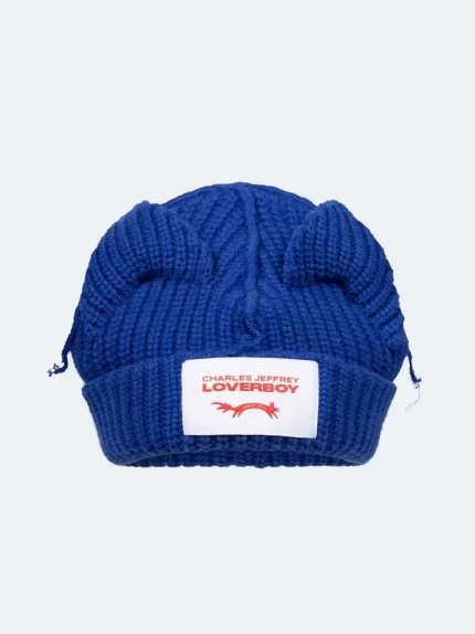 Chunky Ears Beanie Blue