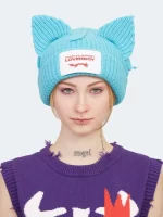 Chunky Ears Beanie Sky Blue